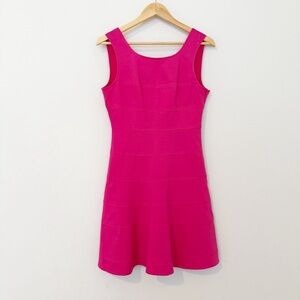 Trina Turk Hot Pink Ponte Nikola Sleeveless Dress 6